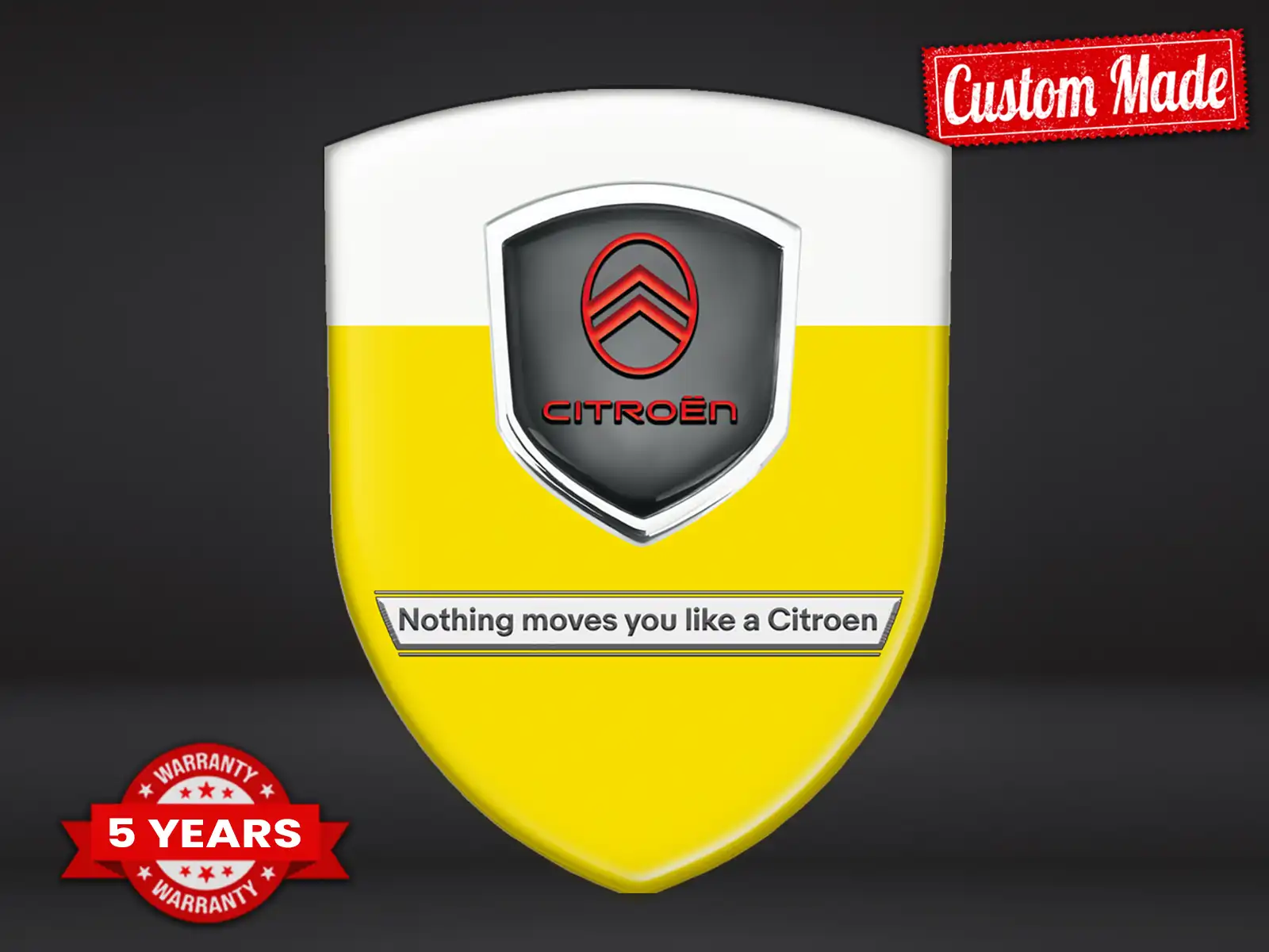 Citroen Pegatinas En Relieve Calidad Premium Máximo Resistentes